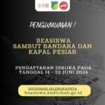 Beasiswa Sambut Bandara dan Kapal Pesiar